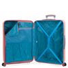 Maleta De Viaje Grande Abs Trolley 70 Cm Xl 4 Ruedas Dobles Candado Tsa 175070 Coral