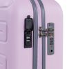 Maleta Cabina Puerto Usb Abs Trolley 55cm 4 Ruedas Dobles  Candado Tsa 175050 Rosa