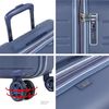 Maleta De Viaje Grande Extensible Abs Trolley 70cm Xl 4 Ruedas Dobles Tsa 171270 Azul