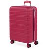 Maleta De Viaje Mediana Extensible Abs Trolley 60cm 4 Ruedas Dobles Tsa 171260 Fresa