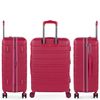 Maleta De Viaje Mediana Extensible Abs Trolley 60cm 4 Ruedas Dobles Tsa 171260 Fresa