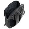 Mochila Tipo Casual Para Hombre De Piel Genuina. Múltiples Compartimentos 305936 Negro