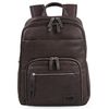 Mochila Tipo Casual Para Hombre De Piel Genuina. Múltiples Compartimentos 305936 Marron