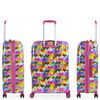 Maleta De Viaje Grande Policarbonato Trolley 60cm 4 Ruedas Dobles Tsa 131160 Fucsia