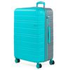 Maleta De Viaje Grande Extensible Abs Trolley 70cm Xl 4 Ruedas Dobles Tsa 171270 Turquesa-