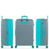 Maleta De Viaje Grande Extensible Abs Trolley 70cm Xl 4 Ruedas Dobles Tsa 171270 Turquesa-