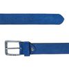 Cinturon Lois En Piel Terciopelo De Alta Calidad  49809 Azul 95