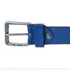 Cinturon Lois En Piel Terciopelo De Alta Calidad  49809 Azul 95