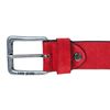 Cinturon Lois En Piel Terciopelo De Alta Calidad  49809 Rojo 115