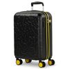 Maleta Cabina Puerto Usb Abs Trolley 55cms 4 Ruedas Dobles Candado Tsa 171150 Negro