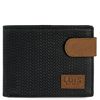 Cartera De Hombre De Cuero. Billetero De Piel. Caja Para Regalo. 202711 Negro