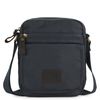 Bolso Bandolera De Hombre De Lona Denim Y Piel 307821 Marino