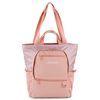 Bolso Tote Unisex Con Doble Asa Larga Para Hombro Y Doble Asa Corta. S986 Rosa Bruma