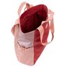 Bolso Tote Unisex Con Doble Asa Larga Para Hombro Y Doble Asa Corta. S986 Rosa Bruma