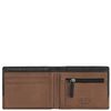 Cartera De Piel Genuina Para Hombre Lois Con Protección Rfid 205411 Negro-tan