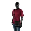 Bolso Hombre Bandolera Pequeño De 100% Poliester Impermeable Con Doble Compartimento Con C