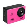 Cámara Sports Smartek 4k Ultra Hd Wi-fi Y Pantalla Color 2.0 Ltps(lcd)con Mando Distancia Rosa
