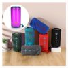 Altavoz Bluetooth Portátil Estereo Con Luces Led Rgb Tg639 Azul Smartek