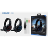 Auriculares Casco Gaming Estéreo Con Cable Y Micrófono Komc C501 Azul Smartek