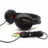 Auriculares Casco Gaming Estéreo Con Cable Y Micrófono Komc C501 Rojo Smartek