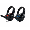 Auriculares Casco Gaming Estéreo Con Cable Y Micrófono Komc K4 Rojo-negro Smartek