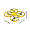 Mini Dron Firefly Dron Cuadricóptero Con Control Remoto, Iluminación Led Smartek