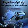 Mini Auriculares Inalámbricos Smartek Deportivos Bluetooth 5.3 Conducción Ósea Con Clip Oreja Negros