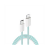 Cable De Carga Rápida Smartek Usb-c A Lightning Trenzado 20w Azul