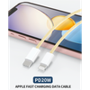 Cable De Carga Rápida Smartek Usb-c A Lightning Trenzado 20w Rosa