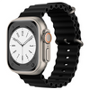 Smartek Correa De Silicona Compatible Con Apple Watch 42/44/45/49mm Negro