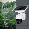 Smartek Cámaravigilancia Ip66 Waterproof Con Panel Solar Wifi