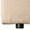 Cabecero Apolo Tapizado Nido Antimanchas Beige De Sonnomattress 130x120x8cm