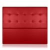 Cabecero Atenea Tapizado En Polipiel Rojo De Sonnomattress 90x120x8cm