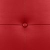 Cabecero Atenea Tapizado En Polipiel Rojo De Sonnomattress 100x120x8cm