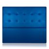 Cabecero Atenea Tapizado En Polipiel Azul De Sonnomattress 160x120x8cm