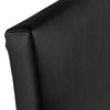 Cabecero Zeus Tapizado En Polipiel Negro De Sonnomattress 160x50x5cm