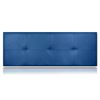 Cabecero Zeus Tapizado En Polipiel Azul De Sonnomattress 130x50x5cm