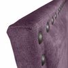 Cabecero Dafne Tapizado Nido Antimanchas Violeta De Sonnomattress 220x55x8cm