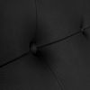 Cabecero Artemisa Tapizado En Polipiel Negro De Sonnomattress 90x55x8cm