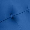 Cabecero Artemisa Tapizado En Polipiel Azul De Sonnomattress 145x55x8cm