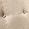 Cabecero Artemisa Tapizado Nido Antimanchas Beige De Sonnomattress 100x55x8cm