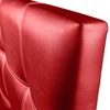 Cabecero Tritón Tapizado En Polipiel Rojo De Sonnomattress 90x120x8cm