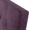 Cabecero Tritón Tapizado Nido Antimanchas Violeta De Sonnomattress 220x120x8cm