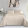 Colcha Bouti Entretiempo Icelands Sharon Stone Washed Cama 90 Cm Beige