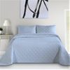 Colcha Bouti Entretiempo Icelands Sharon Stone Washed Cama 90 Cm Azul