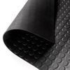 Pavimento Goma Círculo Negro 3mm Rollo 15x1m-lestare