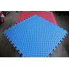 Suelo Tatami Puzzle Grosor 4 Cm. Plancha De 1 M X 1 M. Borde Liso (desmontable) (rojo/azul)…