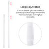 Barra Extensible Ajustable De Aluminio Para Baño, Ropero, Armario. (blanco, 110-200cm)- Home Mercury