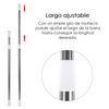 Barra Extensible Ajustable De Aluminio Para Baño, Ropero, Armario. (plateado, 110-200cm)- Home Mercury