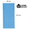 Cortina De Pvc 90x210cm Para Puerta Exterior O Interior (l1, Azul)- Home Mercury